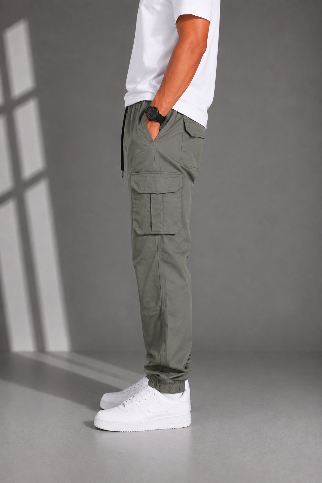 Cotton Cargo Pants