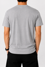 Performance Tee – Silver & Green