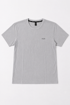 Performance Tee – Silver & Green
