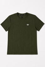 Performance Tee – Silver & Green