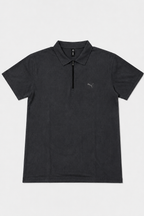 Collar Tee – Black & Gray