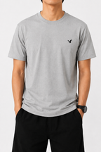 Everyday Tee – Blue & Silver