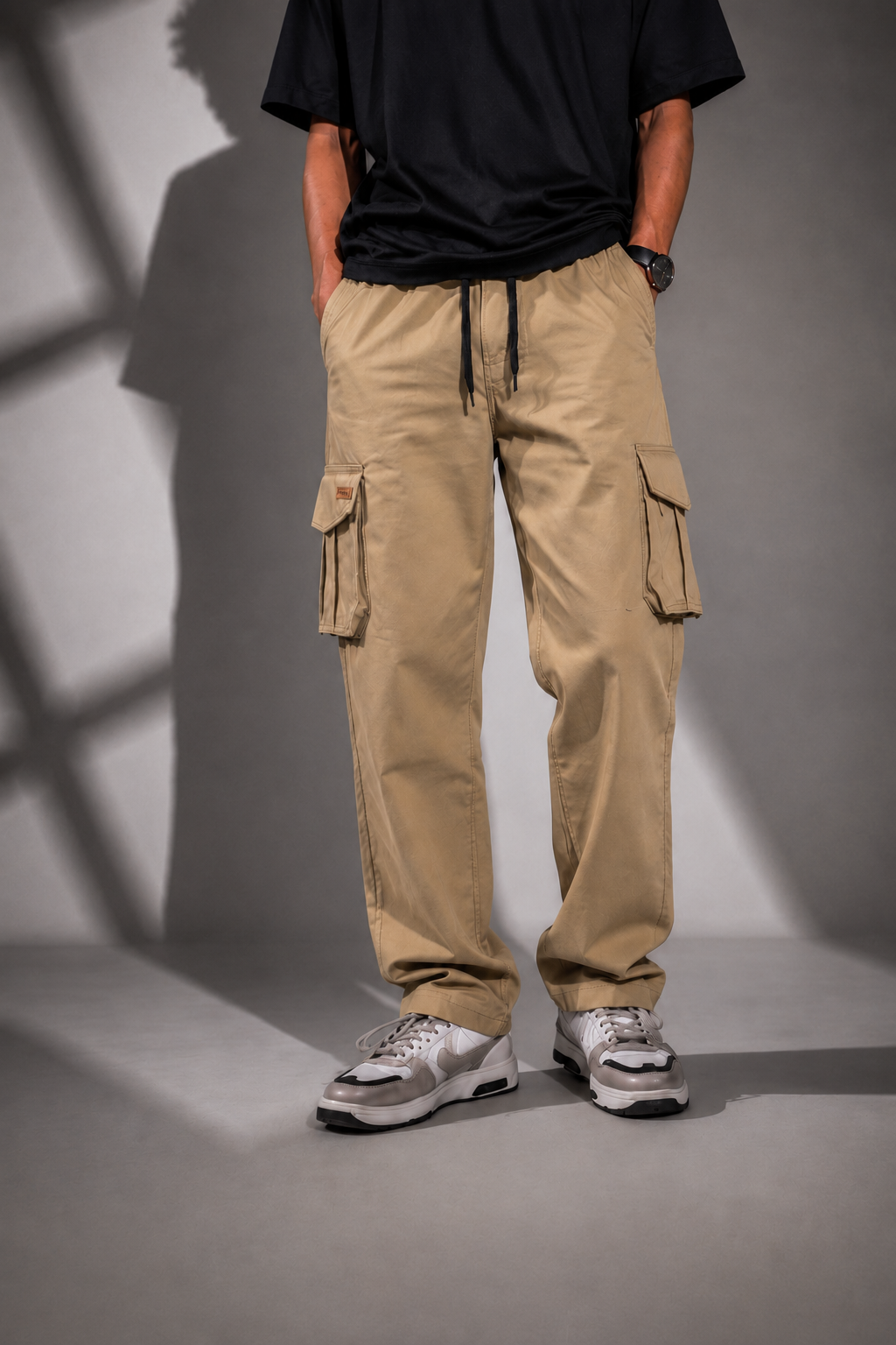 Cotton Cargo Pants